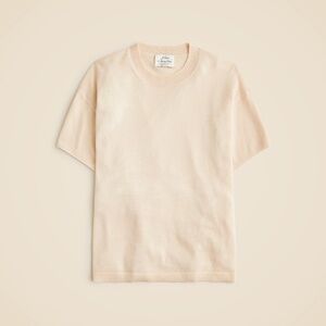 BNWT NEW J.Crew well 100% Cashmere featherweight Relaxed t-shirt top made SMALL!